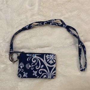 Vera Bradley
Women's blue Lighten Up Zip Id & Lanyard Combo